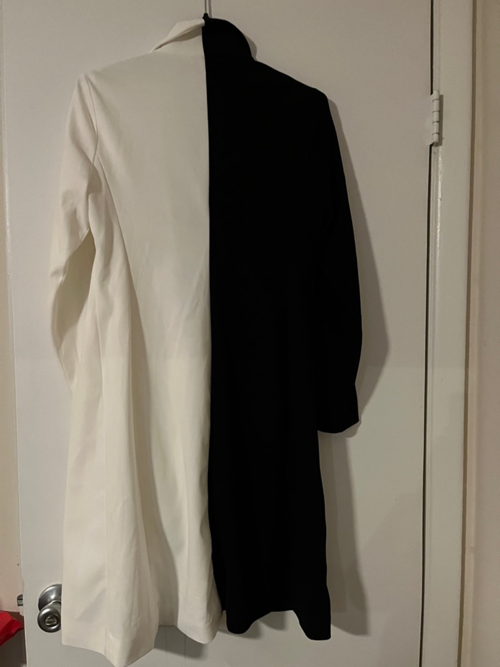 Shelby & Palmer Black and White Colorblock Blazer Dress - Picture 4 of 6